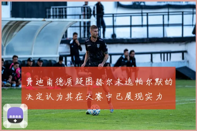 费迪南德质疑图赫尔未选帕尔默的决定认为其在大赛中已展现实力